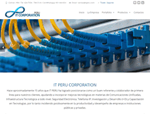 Tablet Screenshot of itperu.com